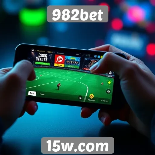 Experiência de usuário no 982bet em dispositivos móveis